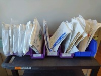 CATH SUPPLIES (NO CART): ROTH NET FOOD BOLUS' MEDLINE ADD-A-CATH FOLEY CATHETERIZATION TRAYS, STERIS TALON GRASPING TOOLS