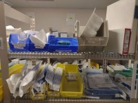 CONTENTS OF RACK TO INCLUDE (RACK NOT INCLUDED): ASSORTED CATHETERS, FLUID MANAGEMENT SYSTEMS