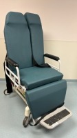 TRANSMOTION TRANSCEND SERIES TMM3B VIDEO FLOUROSCOPY SWALLOW STUDY STRETCHER CHAIR