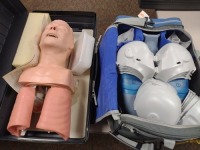 LAERDAL MEDICAL RECORDING RESUSCI ANNE, AIRWAY MANAGENT TRAINER, ACTAR D-FIB COMPACT 10