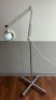 LUXO MAGNIFYING LAMP ON ROLLING STAND - 2