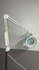 LUXO MAGNIFYING LAMP ON ROLLING STAND - 3