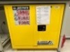JUSTRITE DOUBLE DOOR UNDERCOUNTER FLAMMABLE LIQUID CABINET *CONTENT NOT INCLUDED*