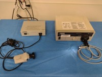 KARL STORZ ENDOVISION XL 202800 20 SINGLE CHIP CAMERA SYSTEM WITH 20280130 CAMERA HEAD, XENON NOVA 20131520 LIGHT SOURCE, FIBEROPTIC LIGHT CORD