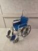 EVEREST & JENNINGS TRAVELER WHEELCHAIR (BLUE) - 2
