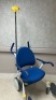 STRYKER MICHAEL GRAVES PRIME TC PATIENT TRANSPORT CHAIR - 2
