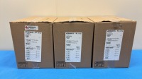 BREGG POLAR CARE CUBE REF 10701 WATER ICE CONTAINER, 1.6 VDC OUTPUT, 120 VAC 60 HZ INPUT TRANSFORMER, QTY. (3)