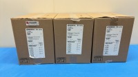BREGG POLAR CARE CUBE REF 10701 WATER ICE CONTAINER, 1.6 VDC OUTPUT, 120 VAC 60 HZ INPUT TRANSFORMER, QTY. (3)