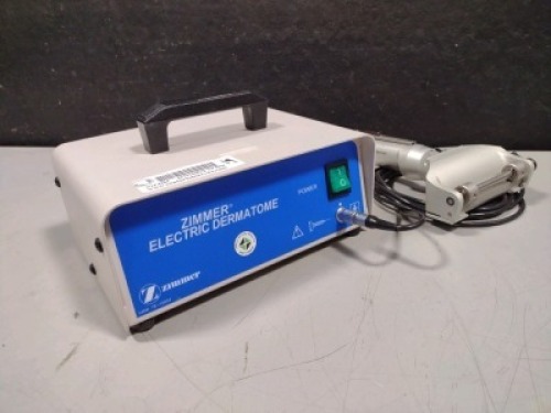 ZIMMER ELECTRIC DERMATOME HANDPIECE & UNIT