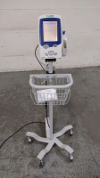 WELCH ALLYN SPOT LXI VITAL SIGNS MONITOR ON ROLLING STAND