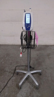 WELCH ALLYN SPOT VITAL SIGNS MONITOR ON ROLLING STAND