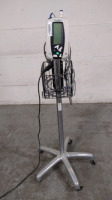 WELCH ALLYN 420 SERIES VITAL SIGNS MONITOR ON ROLLING STAND