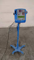 GE DINAMAP PRO 400V2 VITAL SIGNS MONITOR ON ROLLING STAND