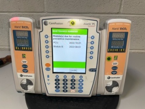 ALARIS 8015 INFUSION PUMP W/8300 MODULES