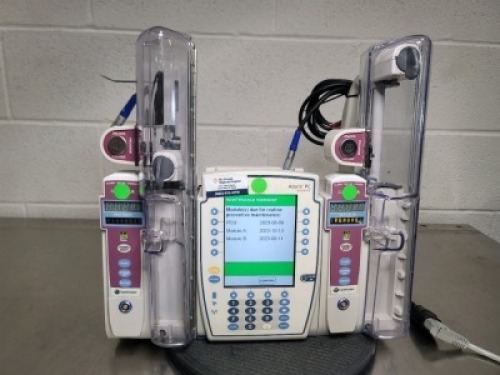 ALARIS 8015 INFUSION PUMP W/8120 MODULES