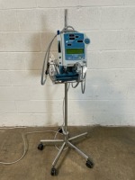 CRITIKON DINAMAP COMPACT T PATIENT MONITOR ON ROLLING STAND