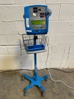 GE PRO 300V2 PATIENT MONITOR ON ROLLING STAND