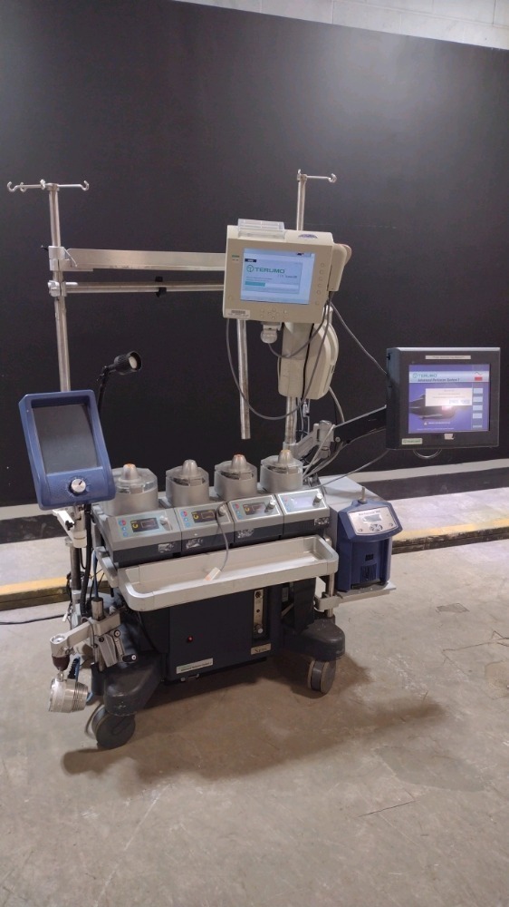 TERUMO/SARNS ADVANCED SYSTEM 1 BLOOD PERFUSION SYSTEM WITH 4 ROLLER ...