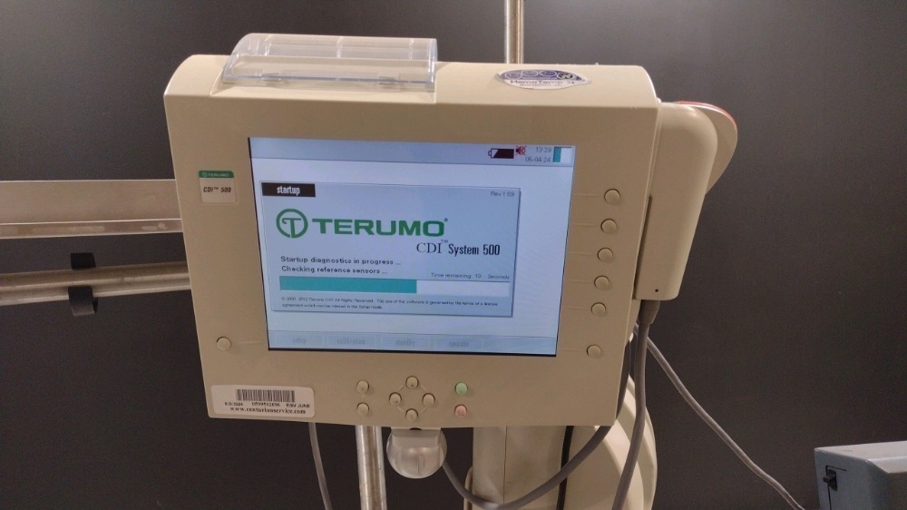 TERUMO/SARNS ADVANCED SYSTEM 1 BLOOD PERFUSION SYSTEM WITH 4 ROLLER ...