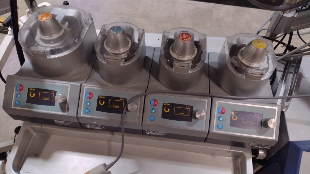 TERUMO/SARNS ADVANCED SYSTEM 1 BLOOD PERFUSION SYSTEM WITH 4 ROLLER ...