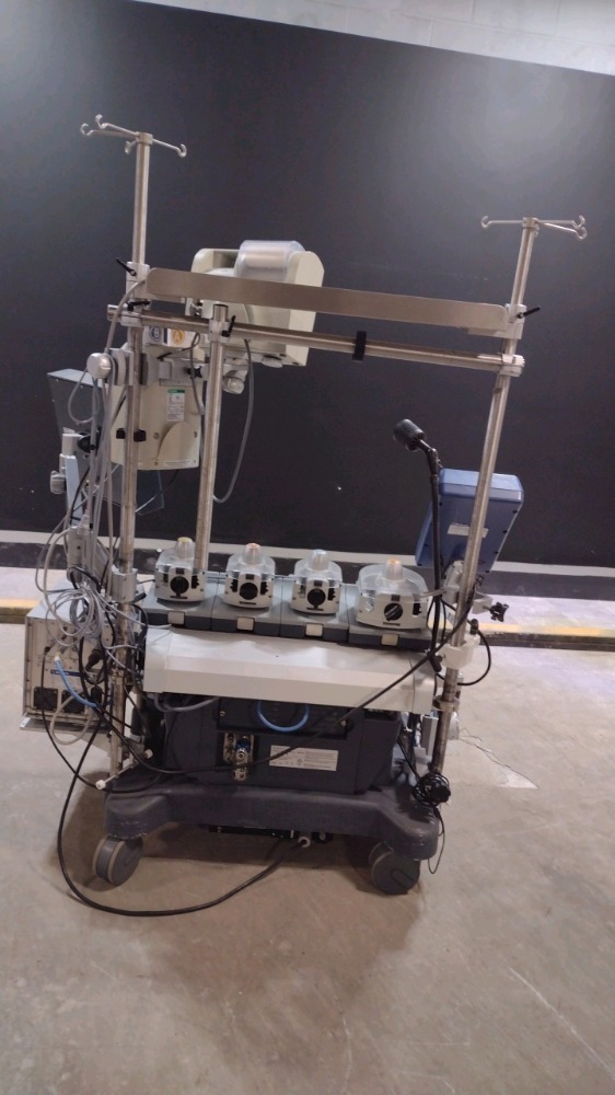 TERUMO/SARNS ADVANCED SYSTEM 1 BLOOD PERFUSION SYSTEM WITH 4 ROLLER ...