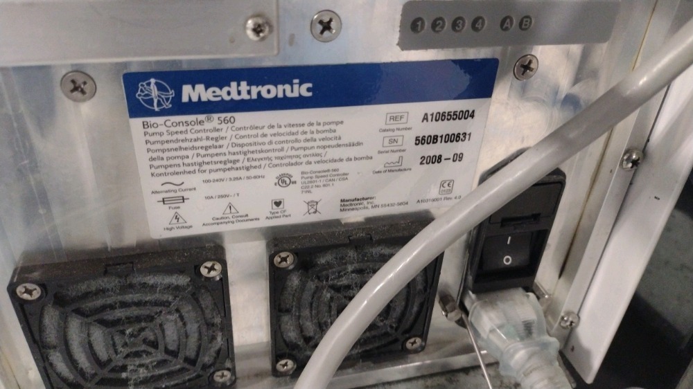 TERUMO/SARNS ADVANCED SYSTEM 1 BLOOD PERFUSION SYSTEM WITH 4 ROLLER ...