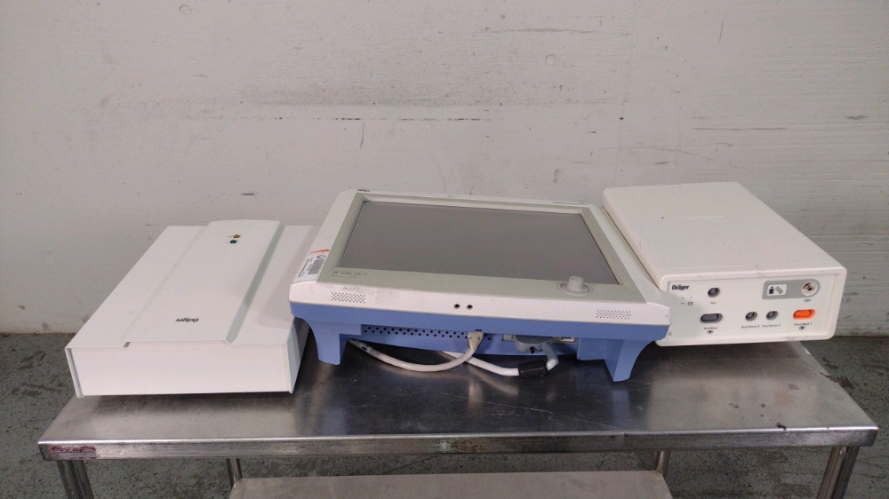 DRAGER INFINITY KAPPA XLT PATIENT MONITOR WITH VITAL SIGNS ENGINE AND ...