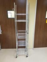 WIRE SHELVING UNIT