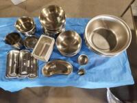 STAINLESS STEEL BINS AND BASINS