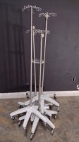 LOT OF IV POLES (QTY 4)