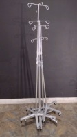 LOT OF IV POLES (QTY 4)