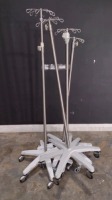 LOT OF IV POLES (QTY 4)