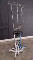 LOT OF IV POLES (QTY 3)