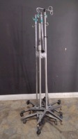 LOT OF IV POLES (QTY 4)