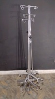 LOT OF IV POLES (QTY 4)