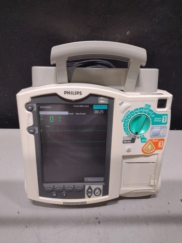 PHILIPS HEARTSTART MRX DEFIB WITH PACING, 3 LEAD ECG, ANALYZE, BATTERIES