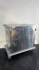 MOBILE STAINLESS STEEL STORAGE CABINET