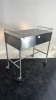 BLICKMAN 7856SS MOBILE STAINLESS STEEL MEDICAL TABLE - 2