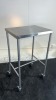 WILSON MOBILE STAINLESS STEEL MEDICAL TABLE - 2