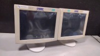 LOT OF (2) KARL STORZ V3C-SX19-R110 MONITORS