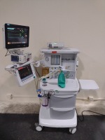 GE DATEX-OHMEDA AESPIRE VIEW ANESTHESIA MACHINE WITH (06.30 SOFTWARE VERSION) PHILIPS INTELLIVUE MX700, INTELLIVUE X2 PATIENT MONITORS AND M1019A GAS MODULE