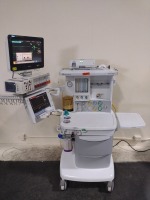 GE DATEX-OHMEDA AESPIRE VIEW ANESTHESIA MACHINE WITH (06.30 SOFTWARE VERSION) PHILIPS INTELLIVUE MX700, INTELLIVUE X2 PATIENT MONITORS AND M1019A GAS MODULE