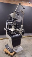 MARCO (1201)ADJUSTABLE OPTHALMIC CHAIR WITH TOPCON SLIT LAMP AND MARCO REFACTOR (RT-300)