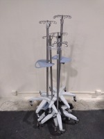 LOT (5) OF IV POLES