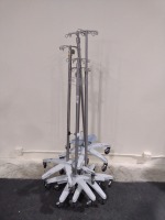 LOT (5) OF IV POLES