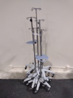 LOT (5) OF IV POLES