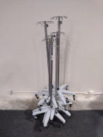 LOT (5) OF IV POLES