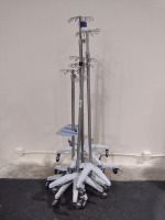 LOT (5) OF IV POLES