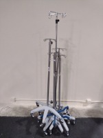 LOT (5) OF IV POLES