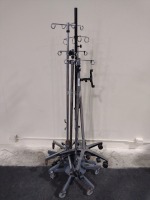 LOT (5) OF IV POLES